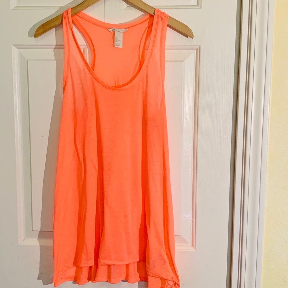 H&M Basic Airy Cantaloupe Colored Tank